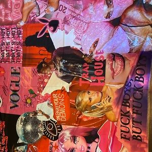 baddie tapestry, barbie